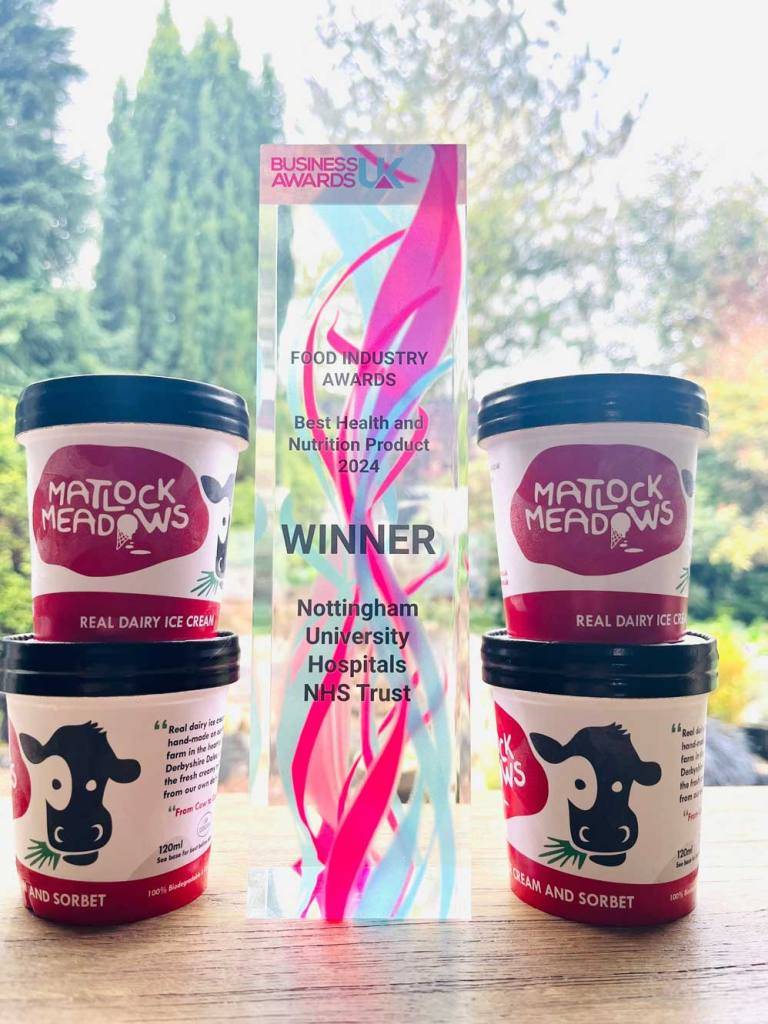 Nottingham University Hospitals NHS Trust, Winners of both Innovative Food Product and Best Health and Nutrition Product Awards