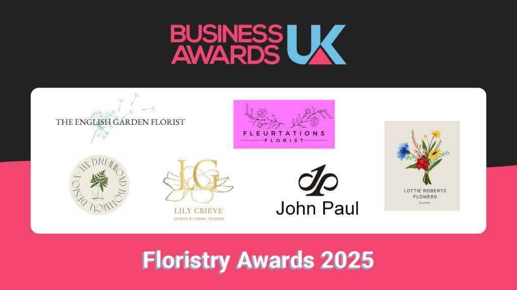 Winners of the 2025 Floristry Awards by Business Awards UK